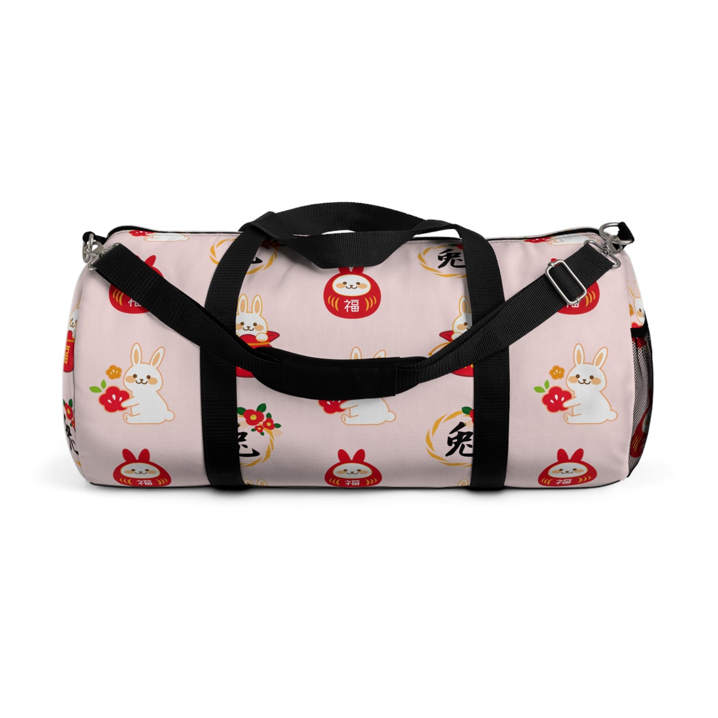 Year of the Rabbit Duffel Bag - Baby Pink