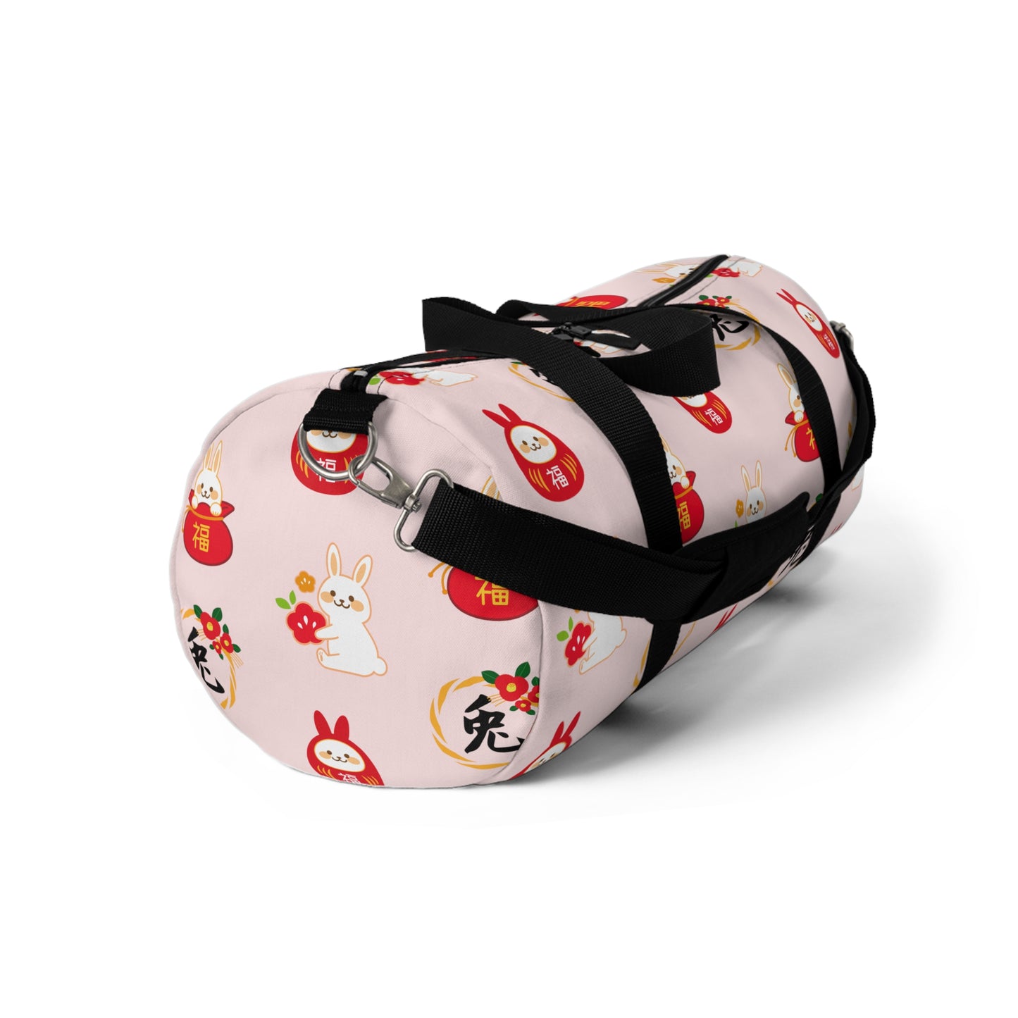 Year of the Rabbit Duffel Bag - Baby Pink