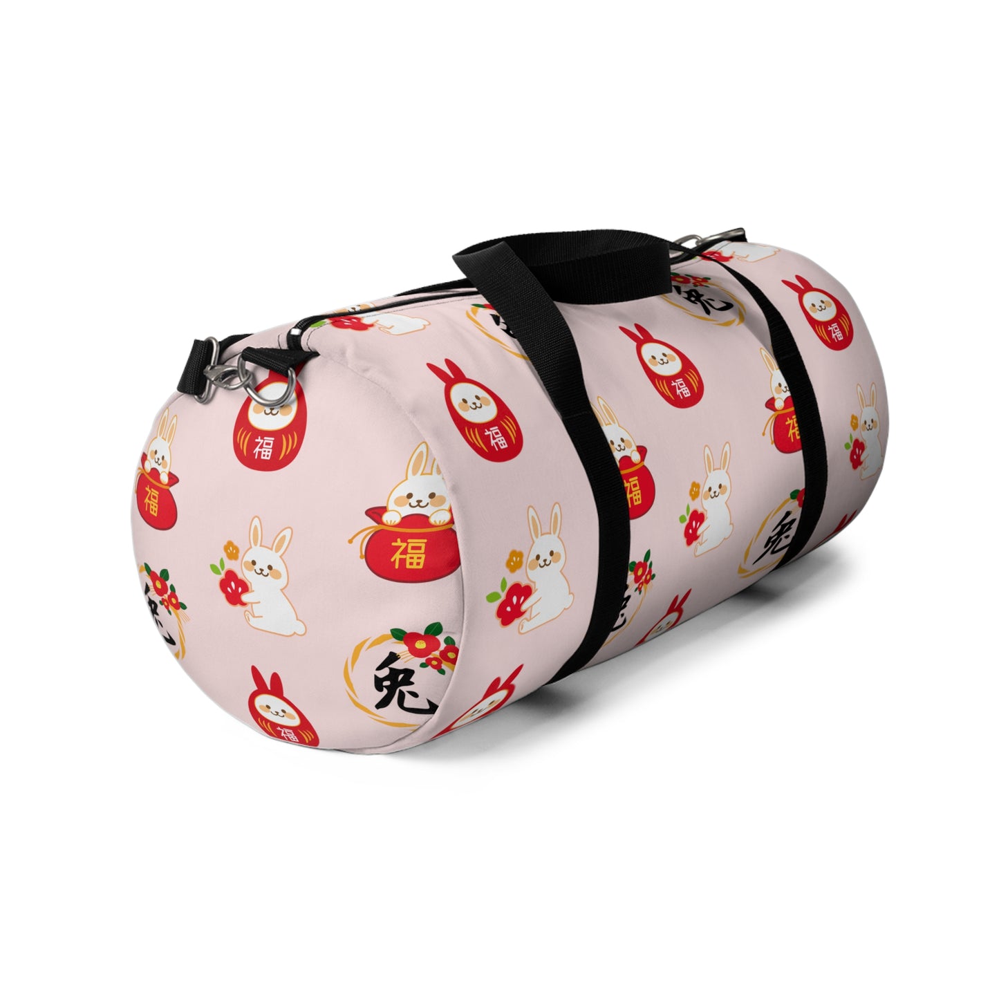 Year of the Rabbit Duffel Bag - Baby Pink